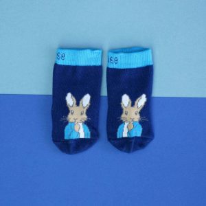 Peter Rabbit Navy Socks from Blade and Rose