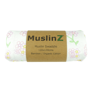 MuslinZ - Muslin Swaddle 120x120cm – Flowers