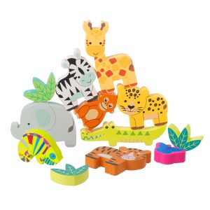 Jungle Stacking Animals
