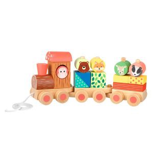 Woodland Animal Puzzle Train