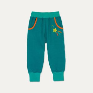 Ducky Zebra - Trousers - Teal With Pockets