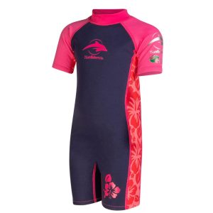 Konfidence Splashy Wetsuit/Swimsuit - Eco Swimming Costume Made with E-Flex Using Recycled Plastic - Regulates Temperature