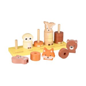 Orange Tree Toys Woodland Animals Counting Stacking Toy