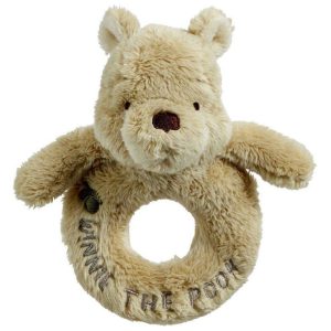 Classic Winnie The Pooh Ring Rattle