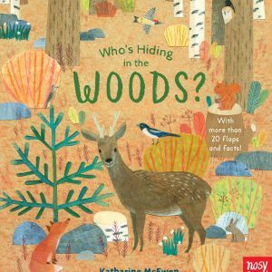 National Trust Who's Hiding in the Woods Board Book
