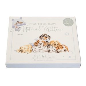 Wrendale Designs Little Paws Hat and Mitten Set