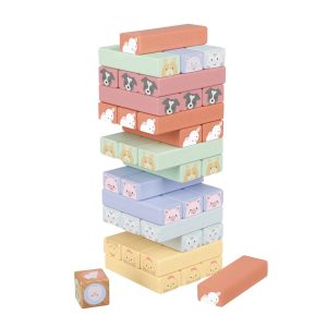 Orange Tree Toys Wooden Stacking Tower