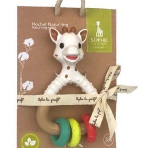 Sophie La Girafe So'pure Natur'Rings Rattle