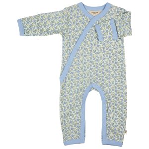 Kimono Romper - Ditsy Blue