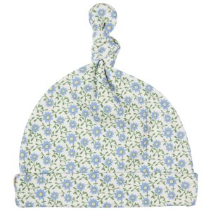 Knotted Hat - Ditsy Blue
