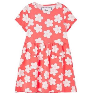 Lighthouse Girls' Marnie Jersey Dress - Kids' Cotton Stretch Dress - Floral Print