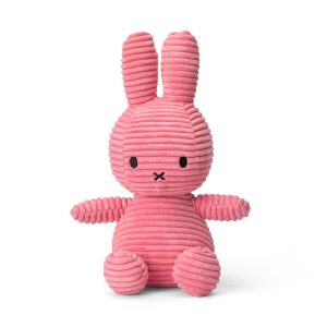 Miffy Corduroy Eco Bubblegum Pink 23cm