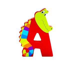Orange Tree Toys Wooden Alphabet Letter - A