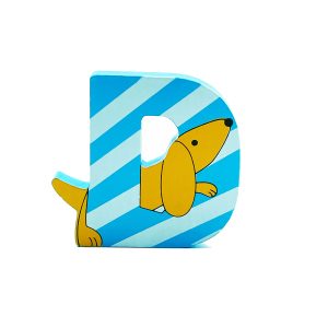 Orange Tree Toys Wooden Alphabet Letter - D