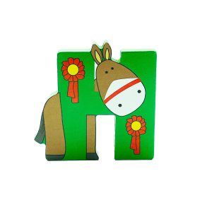 Orange Tree Toys Wooden Alphabet Letter - H