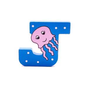 Orange Tree Toys Wooden Alphabet Letter - J