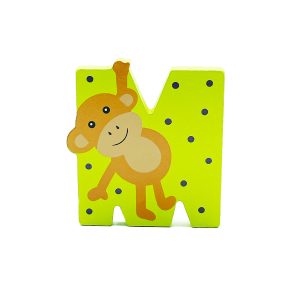 Orange Tree Toys Wooden Alphabet Letter - M