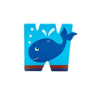 Orange Tree Toys Wooden Alphabet Letter - W