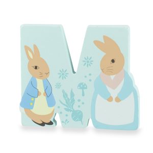 Peter Rabbit Wooden Letter - M
