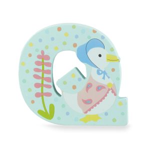 Peter Rabbit Wooden Letter - Q