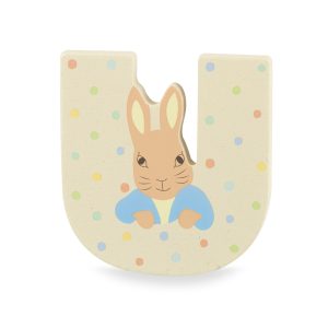 Peter Rabbit Wooden Letter - U