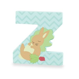 Peter Rabbit Wooden Letter - Z