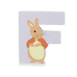 Peter Rabbit Wooden Letter - F