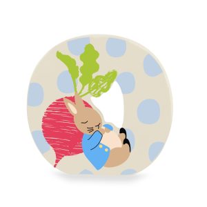 Peter Rabbit Wooden Letter - O
