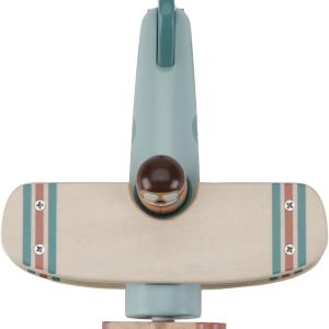 FSC Wooden Aeroplane with Toy Figure, 2-Piece Set