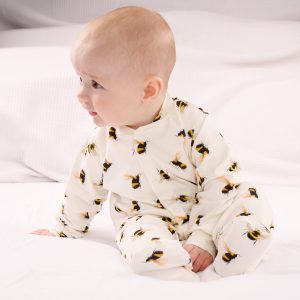 Bee Print Sleepsuit
