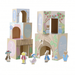Peter Rabbit Wooden Stacking Cubes from Orange Tree Toys