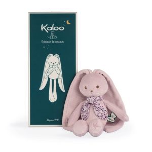 Kaloo - Lapinoo Corduroy Rabbit Soft Toy - 13.8"/35 cm - Pink - Gift Box - From Birth