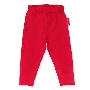 Organic Red Leggings from Toby Tiger